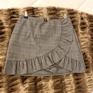 Plaid Mini Skirt